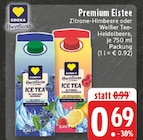 Premium Eistee Zitrone-Himbeere Angebote von Edeka Herzstücke bei E center Wuppertal für 0,69 €