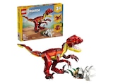 Wild im MediaMarkt Saturn Prospekt Creator 31379 Wilder Dinosaurier Bausatz, Mehrfarbig von LEGO im aktuellen MediaMarkt Saturn Prospekt für 17,99 €