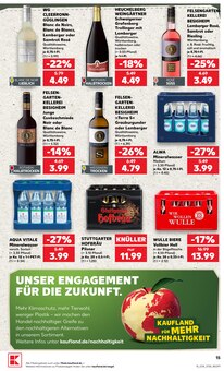 Bier im Kaufland Prospekt "Hier bin ich richtig" mit 52 Seiten (Bietigheim-Bissingen)