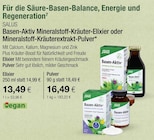 Basen-Aktiv Mineralstoff-Kräuter-Elixier bei VITALIA Reformhaus im Ettlingen Prospekt für 13,49 €