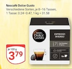 Espresso Intenso im Angebot bei GLOBUS in Jena Espresso Intenso Angebote von Nescafé Dolce Gusto bei GLOBUS Jena für 3,79 €