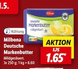 Aktuelles Deutsche Markenbutter Angebot bei Lidl in Trier ab 1,65 €