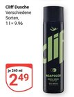 Dusche im Angebot bei GLOBUS in Völklingen Dusche Angebote von Cliff bei GLOBUS Völklingen für 2,49 €