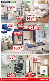 Bürostuhl im Segmüller Prospekt "Service & Service geschenkt" mit 8 Seiten (Nürnberg)