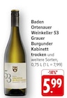 Aktuelle Wein Angebote bei EDEKA in Stuttgart Aktuelles Grauer Burgunder Kabinett trocken Angebot bei EDEKA in Stuttgart ab 5,99 €