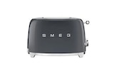 Grille pain Smeg TOASTER 2 TRANCHES ANNEES 50 GRIS ARDOISE - Smeg en promo chez Darty Poitiers à 129,99 €