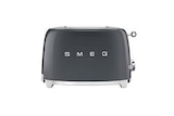 Grille pain Smeg TOASTER 2 TRANCHES ANNEES 50 GRIS ARDOISE - Smeg en promo chez Darty Niort à 129,99 €