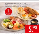Zurbrüggen Frühstück bis 11 Uhr im Angebot bei Zurbrüggen in Beckum Zurbrüggen Frühstück bis 11 Uhr Angebote bei Zurbrüggen Beckum für 5,90 €