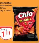 Tortillas im Angebot bei GLOBUS in Herne Tortillas Angebote von Chio bei GLOBUS Herne für 1,11 €