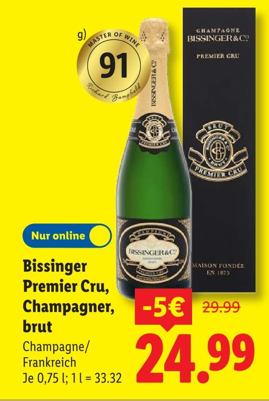Premier Cru, Champagner, brut