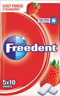 Promo -50% remise immédiate sur le 2ème sur tout Freedent à  dans le catalogue Intermarché Hyper à Pontivy
