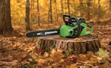 Espace Emeraude Ploudaniel - Promo Tronçonneuse à batterie 40 cm Promo Tronçonneuse à batterie 40 cm à 319,00 € dans le catalogue Espace Emeraude à Ploudaniel