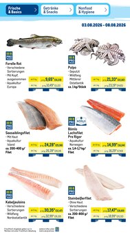 Lachs im METRO Prospekt "Wochenangebote Getränke & Snacks" mit 50 Seiten (Heidelberg)