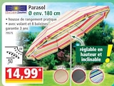 Promo Parasol à 14,99 € dans le catalogue Norma à Amnéville