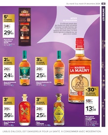 Promo Rhum dans le catalogue Carrefour du moment à la page 47