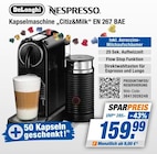 Kapselmaschine „Citiz&Milk“ EN 267 BAE von DeLonghi Nespresso im aktuellen expert Prospekt