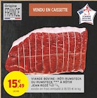 Viande bovine : rôti rumsteck à rôtir - JEAN ROZÉ en promo à 15,49 € chez Intermarché Super Viande bovine : rôti rumsteck à rôtir - JEAN ROZÉ dans le catalogue Intermarché Super