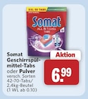 Aktuelles Geschirrspülmittel-Tabs Angebot bei combi in Hannover ab 6,99 €