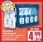 Mineralwasser von Spreequell im aktuellen EDEKA Prospekt