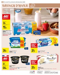 Prix et réduction Dessert dans le prospectus Carrefour Market en cours Offre Dessert dans le catalogue Carrefour Market du moment à la page 8