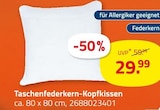 Taschenfederkern-Kopfkissen Angebote bei ROLLER Weimar für 29,99 €