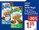 Milch-Jumbo-Riegel Classic im Angebot bei ALDI SÜD in Ulm Milch-Jumbo-Riegel Classic Angebote von Choceur bei ALDI SÜD Ulm für 1,35 €