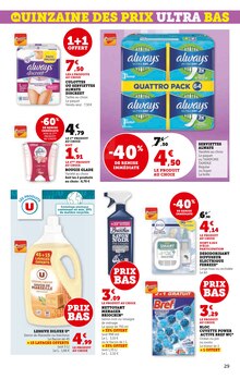 Promo Briochin **lessive liquide peaux sensibles sans allergènes ecocert  chez Cora