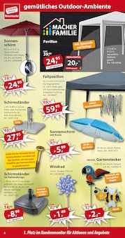 Sonnenschirm im aktuellen Sonderpreis Baumarkt Prospekt (Göttingen) Sonnenschirm im Sonderpreis Baumarkt Prospekt "... da, wo mehr Power drin steckt!" mit 16 Seiten (Göttingen)