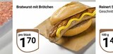 Aktuelles Bratwurst mit Brötchen Angebot bei GLOBUS in Oberhausen ab 1,70 €