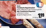 Französische Baguettesalami oder Französische Ringsalami Angebote von Aoste bei REWE Marl für 1,99 €