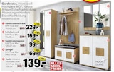 Garderobe im Angebot bei Spar-Express in Celle Garderobe Angebote bei Spar-Express Celle für 69,00 €