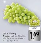 Trauben hell bei EDEKA im Offenburg Prospekt für 1,69 €