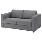 Polstermöbel im IKEA Prospekt 2er-Bettsofa Lejde grau/schwarz Lejde grau/schwarz von VIMLE im aktuellen IKEA Prospekt für 1.099,00 €
