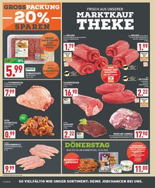 Fleisch im Marktkauf Prospekt "Aktuelle Angebote" mit 28 Seiten (Wuppertal)