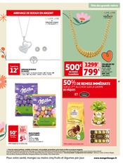 Promos Chocolats Pâques dans le catalogue "Le CASSE des PRIX" de Auchan Hypermarché à la page 57