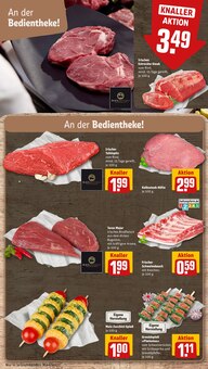 Steak im REWE Prospekt "Dein Markt" mit 34 Seiten (Rostock)
