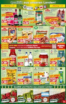Wasser Angebot im aktuellen Norma Prospekt auf Seite 12