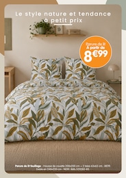 Offre Parure De Lit dans le catalogue B&M du moment à la page 6