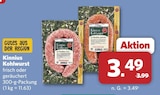 Kinnius Kohlwurst bei combi im Glandorf Prospekt für 3,49 €