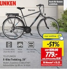 E-Bike Trekking, 28" im Lidl Prospekt E-Bike Trekking, 28" von TELEFUNKEN im aktuellen Lidl Prospekt für 779,00 €
