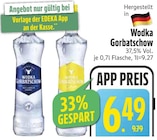 Wodka Gorbatschow Angebote bei EDEKA Dachau für 6,49 €