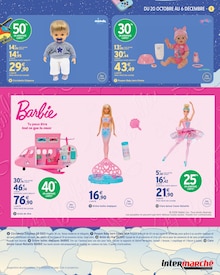 Promotion Poupée dans le prospectus Intermarché Super, valable du 20/10/2026 au 06/12/2026 Promo Poupée dans le catalogue Intermarché Super du moment à la page 5