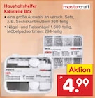 Haushaltshelfer Kleinteile Box Angebote von meistercraft bei Netto Marken-Discount Hilden für 4,99 €