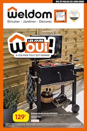 Promos Barbecue dans le catalogue "OUVERTURE LE 27 MAI PEYROLLES-EM-PROVENCE" de Weldom Barbecue en promo dans le catalogue Weldom à la page 3