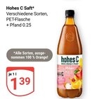 Hohes C im Angebot bei GLOBUS in Wetzlar Hohes C Angebote bei GLOBUS Wetzlar für 1,39 €