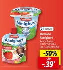 Almighurt von Ehrmann für 0,39 € bei Lidl im Angebot Almighurt von Ehrmann im aktuellen Lidl Prospekt