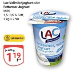 GLOBUS - Vollmilchjoghurt Angebot im Prospekt Vollmilchjoghurt bei GLOBUS im Prospekt "" für 1,19 €