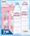 Evian im Getränke City Prospekt Evian von im aktuellen Getränke City Prospekt für 7,99 €