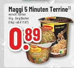 Maggi 5 Minuten Terrine im Angebot bei Trinkgut in Soest Maggi 5 Minuten Terrine Angebote von Maggi bei Trinkgut Soest für 0,89 €