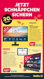 27 Zoll PC-Monitor Angebot im aktuellen Netto mit dem Scottie Prospekt auf Seite 33